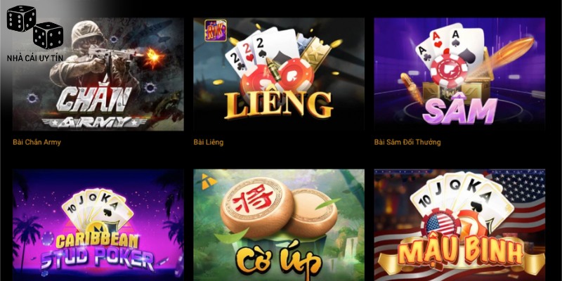 Debet 3 Kho game cá cược đổi thưởng đa dạng